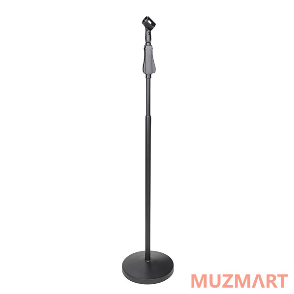 ECO MS027 Black Прямая микрофонная стойка с держателем микрофона