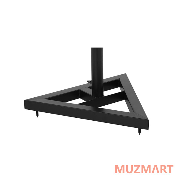 ECO SS085M Black Подставка под монитор c треугольным основанием