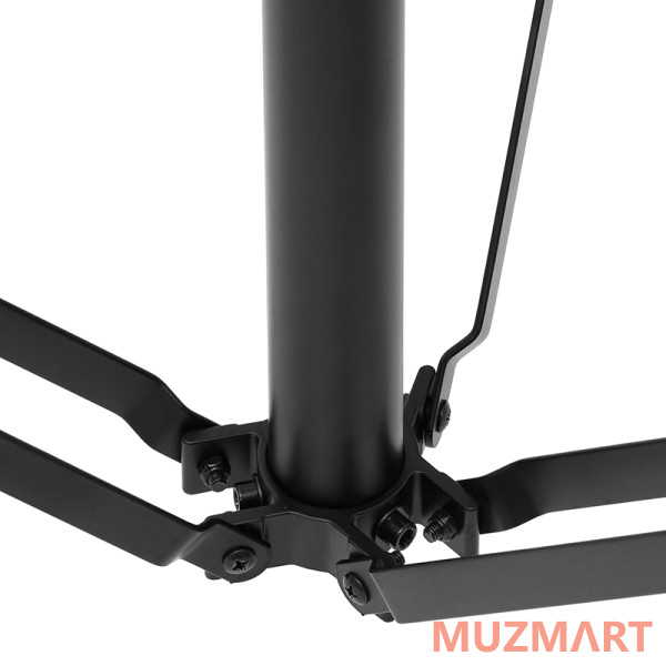 ECO LS084W300 Black Стойка для подвеса световых приборов с лебедкой