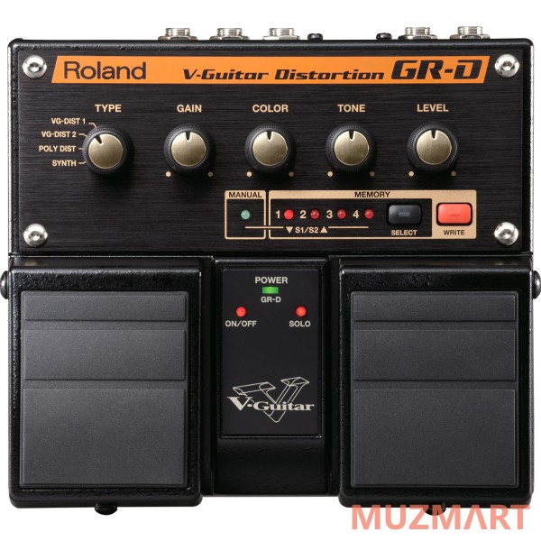 Roland GR-D V-GUITAR Педаль двойная для электрогитары Distortion