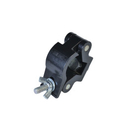 Imlight H3-S-28-BLACK Алюминиевый хомут (clamp) шириной 30 мм на трубу d28мм.