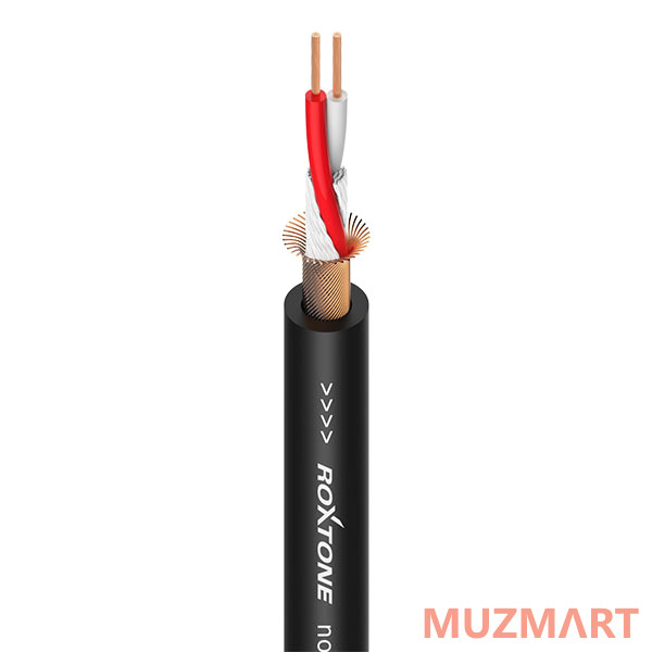 Roxtone MC230/100 Black Симметричный микрофонный кабель