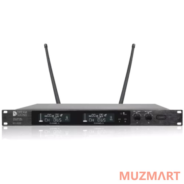 Dreamsound KH-6300 Двухканальная микрофонная радиосистема