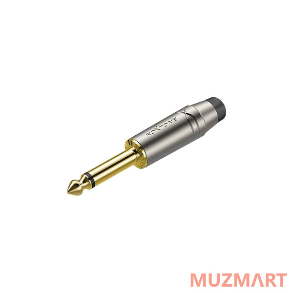 Roxtone RJ2PP-BK-NG Разъем 6.3мм mono Jack