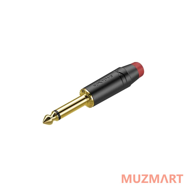 Roxtone RJ2PP-RD-BG Разъем 6,3мм mono Jack