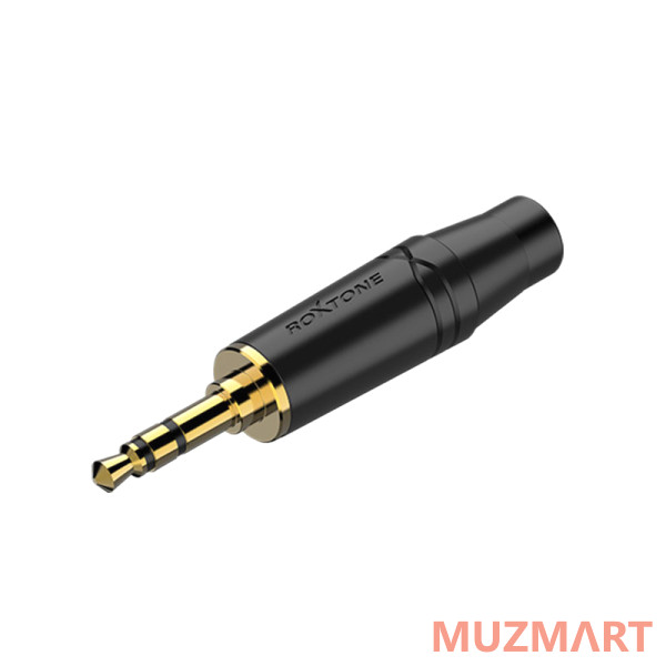 Roxtone RMJ3PX-BG Металлический разъем 3,5мм стерео Jack