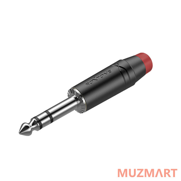 Roxtone RJ3PP-RD-BN Разъем 6.3мм, стерео Jack