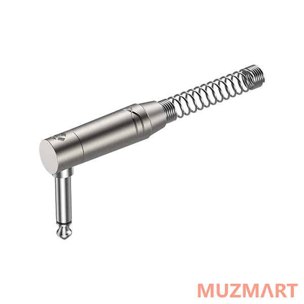 Roxtone RJ2RPP-NN Разъем, 6,3mm mono Male Jack(угловой) с пружиной