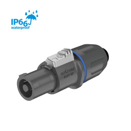 Roxtone RS4FP-WP-Blue Разъем Speakon, 4-контактный, "мама", влагозащищенный (IP66)