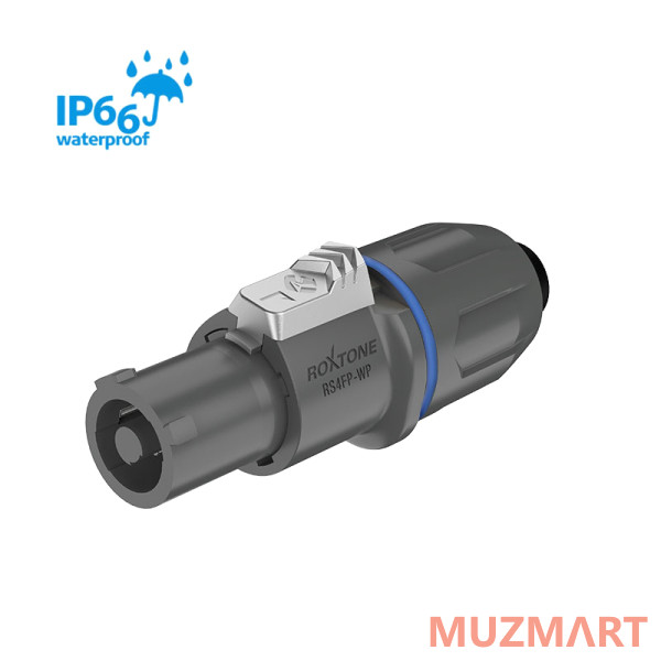 Roxtone RS4FP-WP-Blue Разъем Speakon, 4-контактный, "мама", влагозащищенный (IP66)