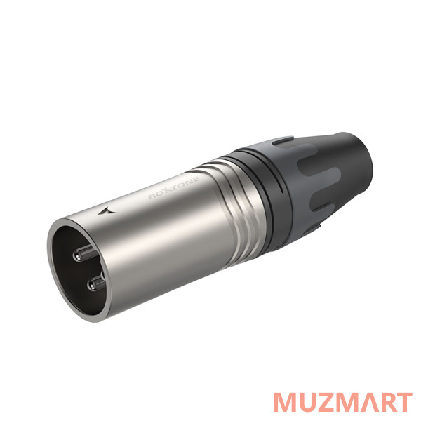 Roxtone XM3NT Разъем Cannon кабельный, папа, 3-х контактный