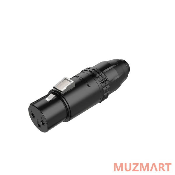 Roxtone RX3FWP-BG Разъем Cannon кабельный пыле- и влаго- защищенный (IP66) мама 3-х контактный