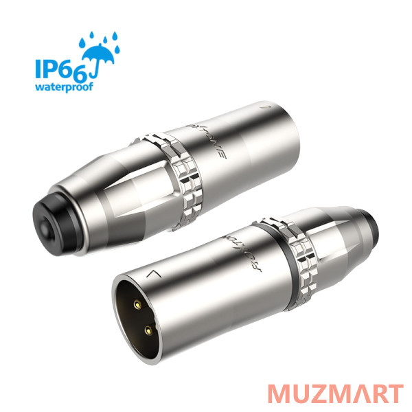 Roxtone RX3MWP-NG Разъем Cannon кабельный пыле- и влаго- защищенный (IP66) папа 3-х контактный