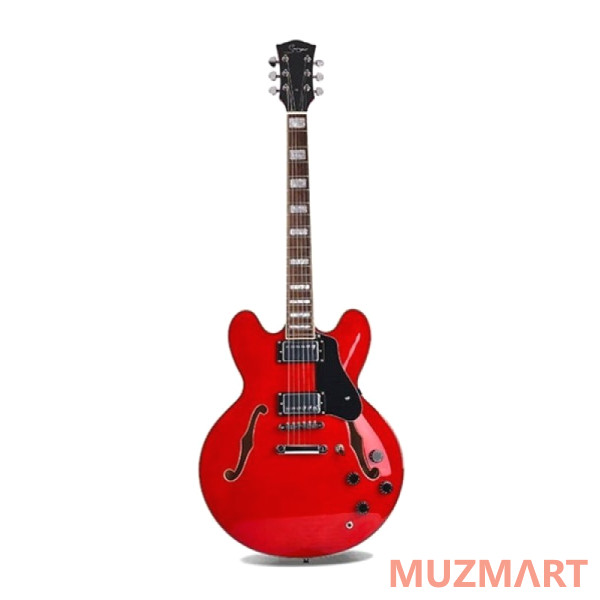 Smiger S-G16-TRD Полуакустическая гитара Semi-Hollow