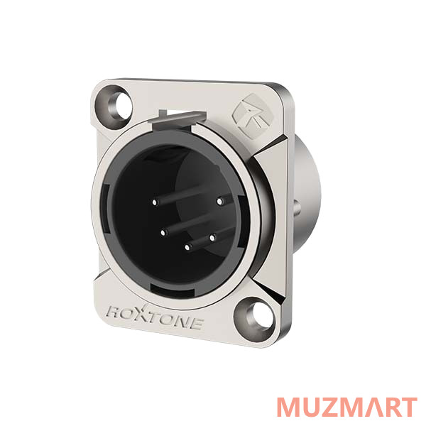 Roxtone RX5MD-NT Разъем cannon (XLR) панельный папа 5-ти контактный