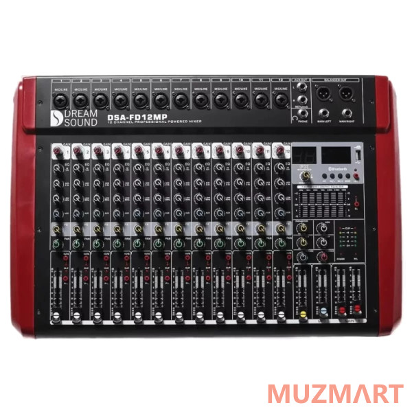 Dreamsound DSA-FD12MP Активный микшерный пульт