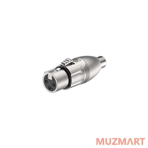 Roxtone RA2XFPF Переходник с RCA мама на 3-х контактный XLR мама