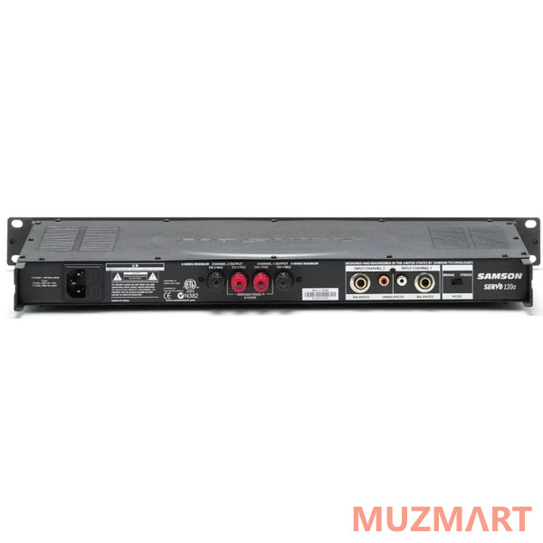 Samson Servo 120A Студийный усилитель мощности, 2х60W
