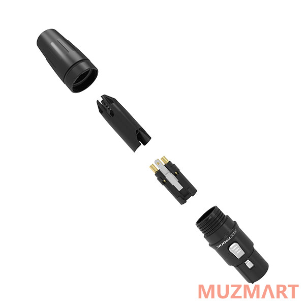Seetronic SCHF3-B Разъем Cannon кабельный, мама, 3-х контактный