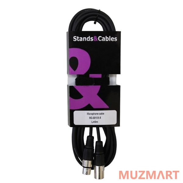 Stands&Cables MC-001XX-5 Микрофонный кабель распаянный