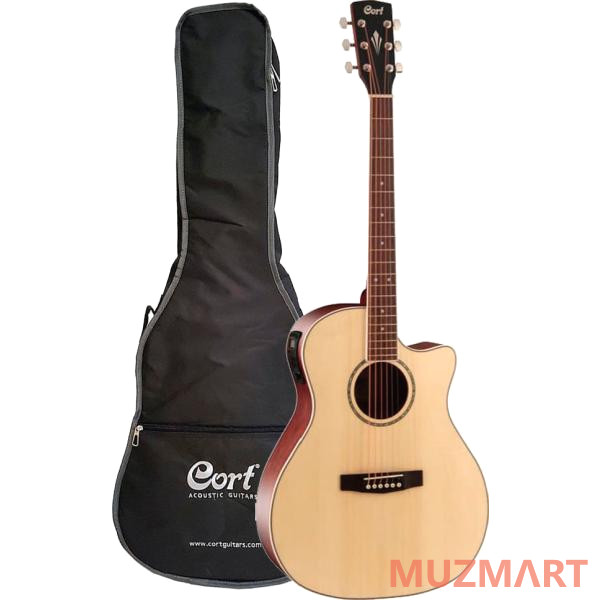 Cort GA-MEDX W_BAG OP Электроакустическая гитара с чехлом