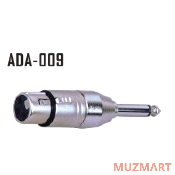 Stands&Cables ADA009 Переходник XLR мама -> джек моно 6.3 мм