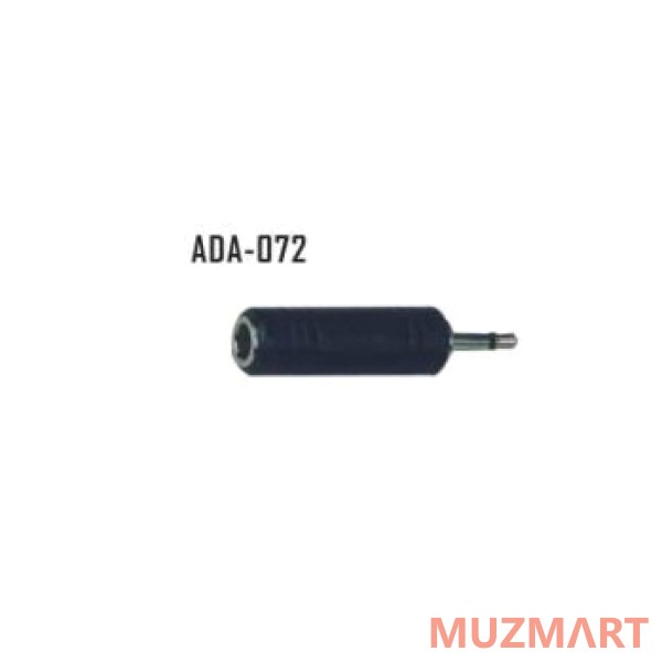 Stands&Cables ADA072 Переходник джек моно мама 6,3 мм -> мини джек моно папа 3.5 мм