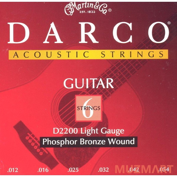 Darco D2200 Струны для акустической гитары