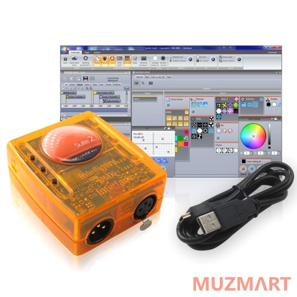 Sunlite SUITE2-BC DMX-Интерфейс с программным обеспечением SUITE2-BC
