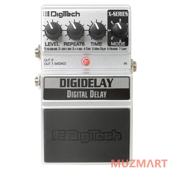 Digitech XDD Digital Delay Педаль для электрогитары