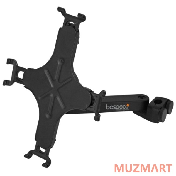 Bespeco TAB100 Универсальная стойка для планшетов 8"-10,1" на микрофонную стойку