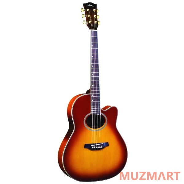 Fina Guitars FA-668CTY Гитара акустическая "Grand Auditorium"