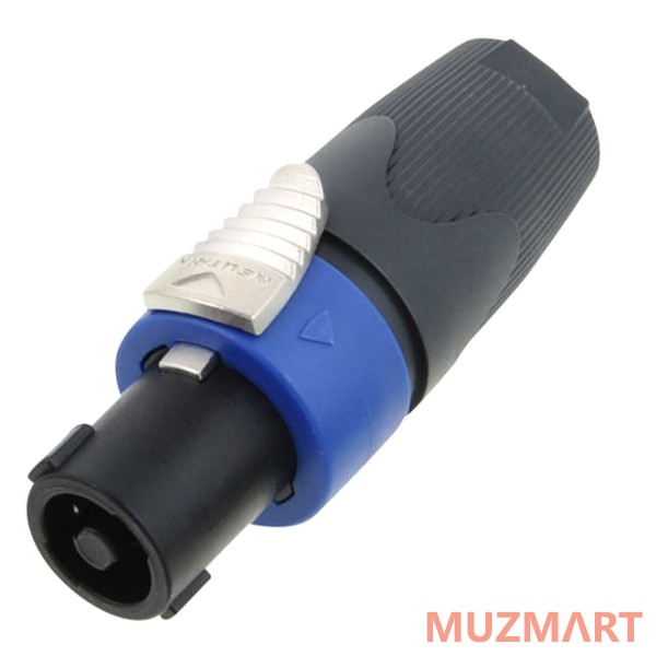 Neutrik NL4FX Кабельный разъем Speakon 4-х контактный, 40А