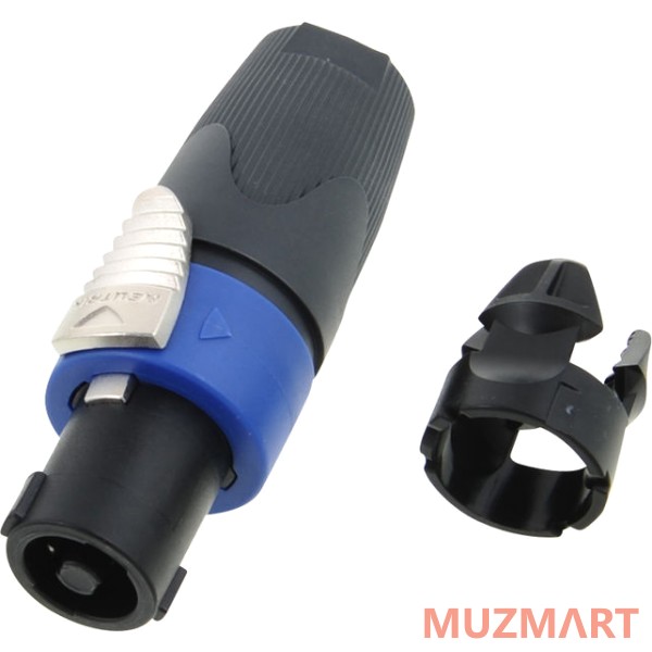 Neutrik NL4FX Кабельный разъем Speakon 4-х контактный, 40А