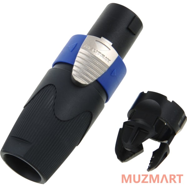 Neutrik NL4FX Кабельный разъем Speakon 4-х контактный, 40А