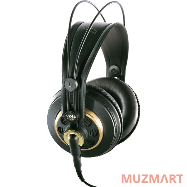 AKG K240 Studio Полуоткрытые студийные наушники с мембранами XXL- Varimotion