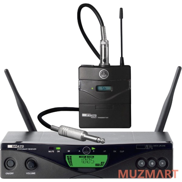 AKG WMS470 Instr Set BD8 Инструментальная радиосистема с приёмником SR470