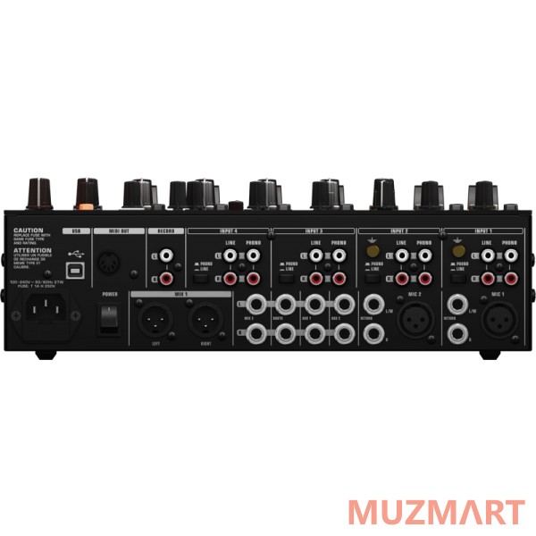 Behringer NOX606 DJ-микшер со встроенным USB интерфейсом