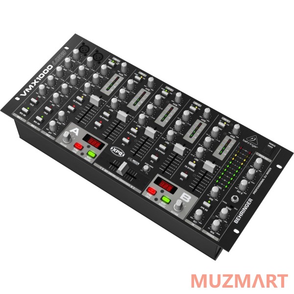 Behringer VMX1000USB DJ-микшер со встроенным USB интерфейсом