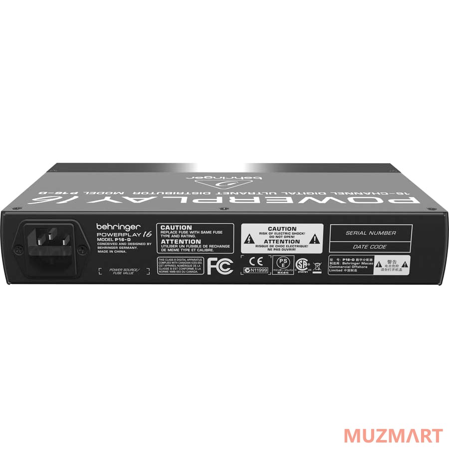 Behringer P16-D Система мониторинга POWERPLAY.