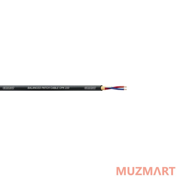 Cordial CPK 220 Микрофонный кабель 4,7 мм, синий