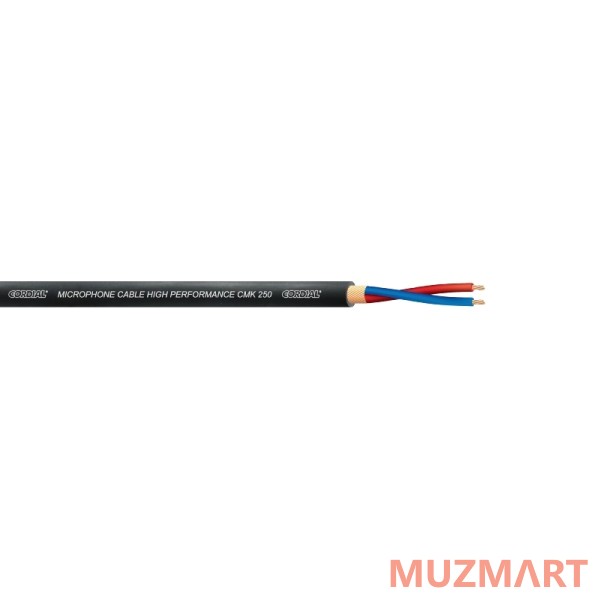 Cordial CMK 250 Микрофонный кабель 6,4 мм, черный