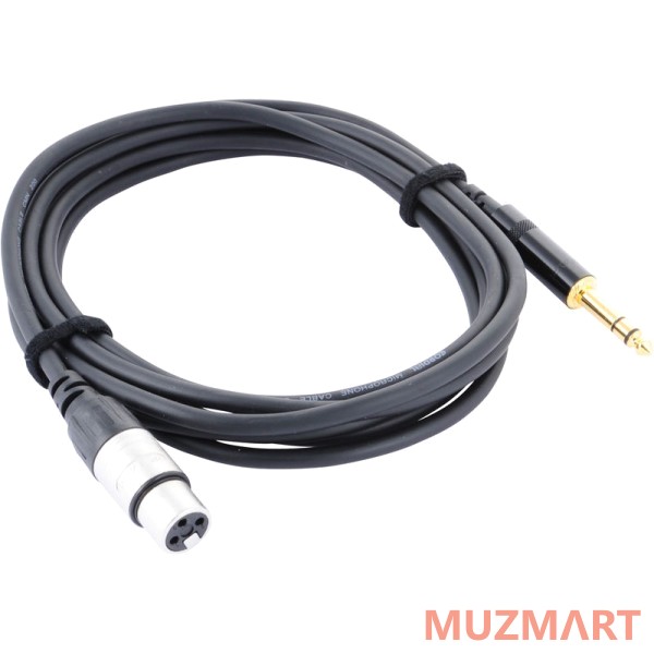 Cordial CFM 3 FV Инструментальный кабель XLR female/джек стерео