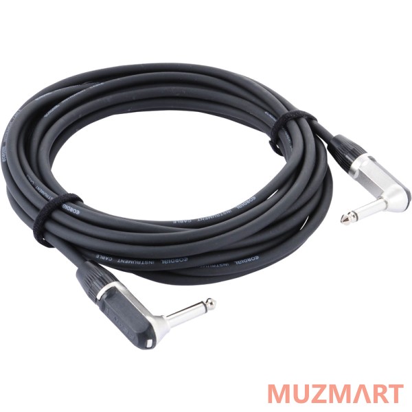 Cordial Cfi 6 RR Инструментальный кабель угловой Jack-Jack, 6м