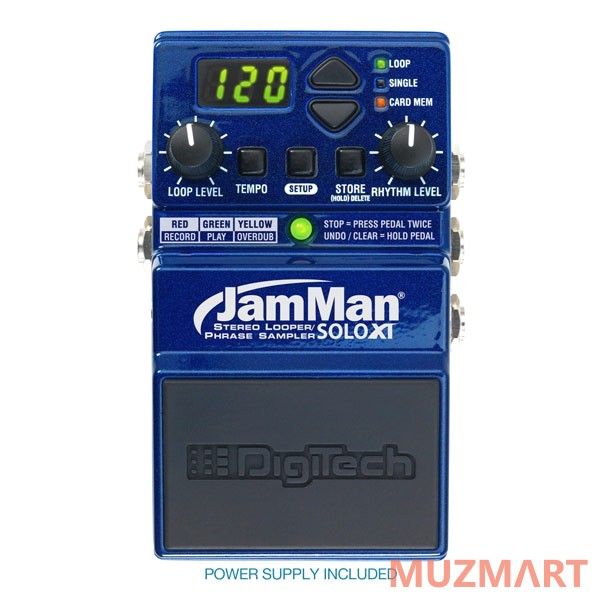 Digitech Jamman Solo XT Стерео лупер для гитары