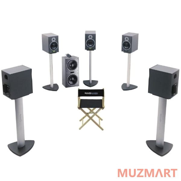 Dynaudio 5.1 Stands Комплект из 5 стоек для мониторов Dynaudio + стул