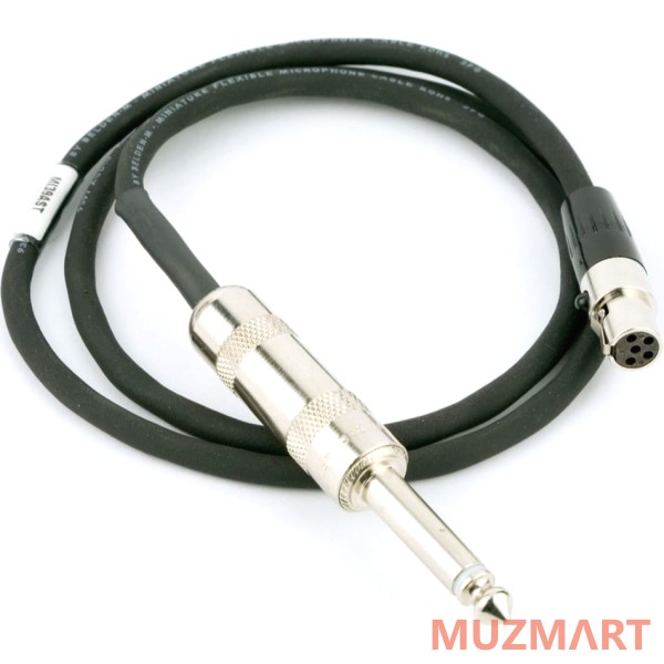 Lectrosonics MI39AST Инструментальный кабель 5 Pin TA5F мама - 1/4 моно Jack (TS)