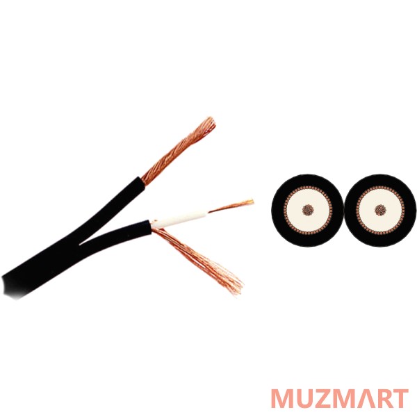 Mogami 2947-00 Двойной коаксиальный кабель HF Coax 75Ом