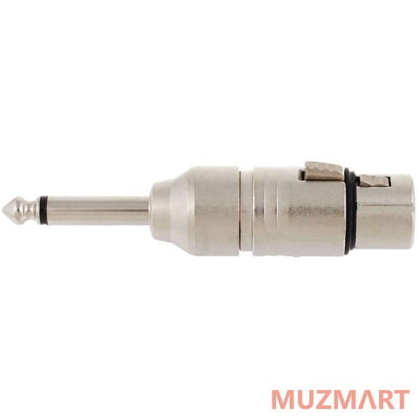 Neutrik NA2FP Адаптер 3 контакта XLR Female  - Jack 6.3мм TS моно штекер