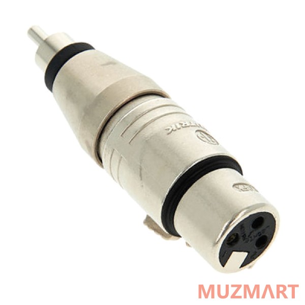 Neutrik NA2FPMM Адаптер 3-контактный XLR Female  - RCA Male